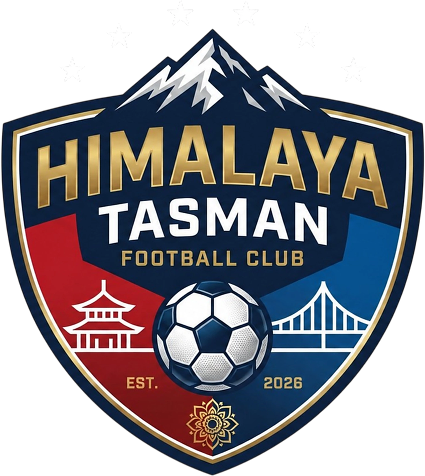 Himalaya Tasman FC crest