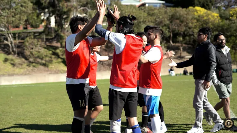 Goal celebrations, Himalaya Tasman FC Interclub Tournament, 28 August 2026