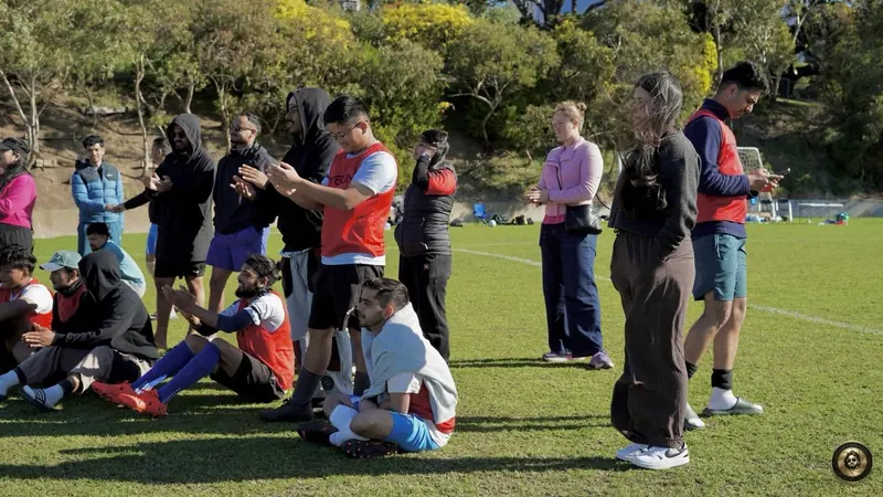 On the touchline, Himalaya Tasman FC Interclub Tournament, 28 August 2026