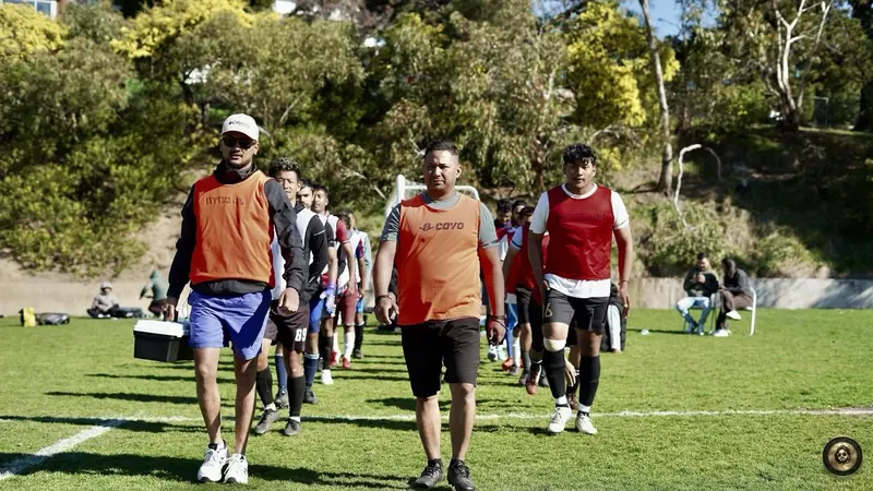 Out they come, Himalaya Tasman FC Interclub Tournament, 28 August 2026